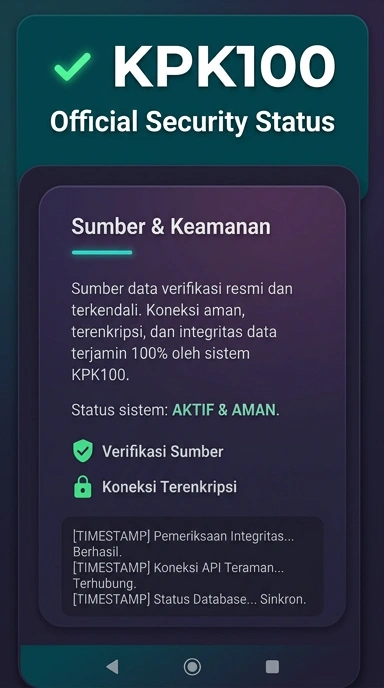 Kanal Resmi KPK100 untuk Pengguna Android
